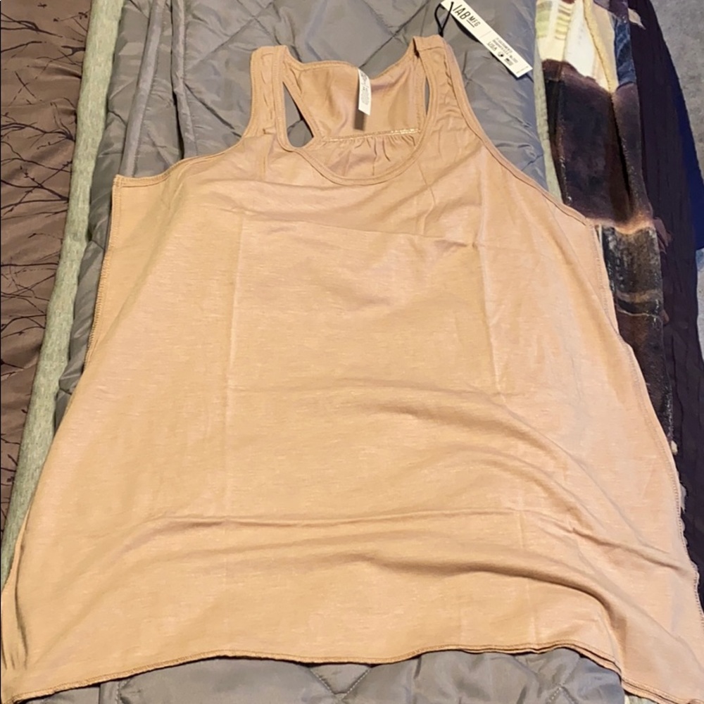 NWT, racer back tank